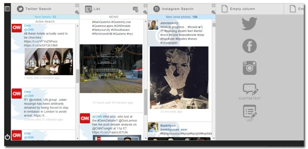 social media live streaming 