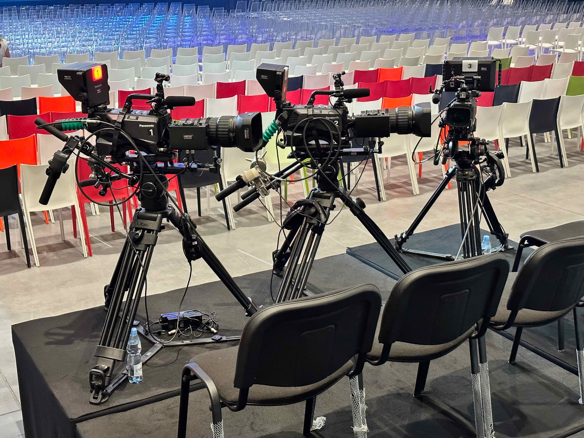 Cameras for multi-camera YouTube live streaming